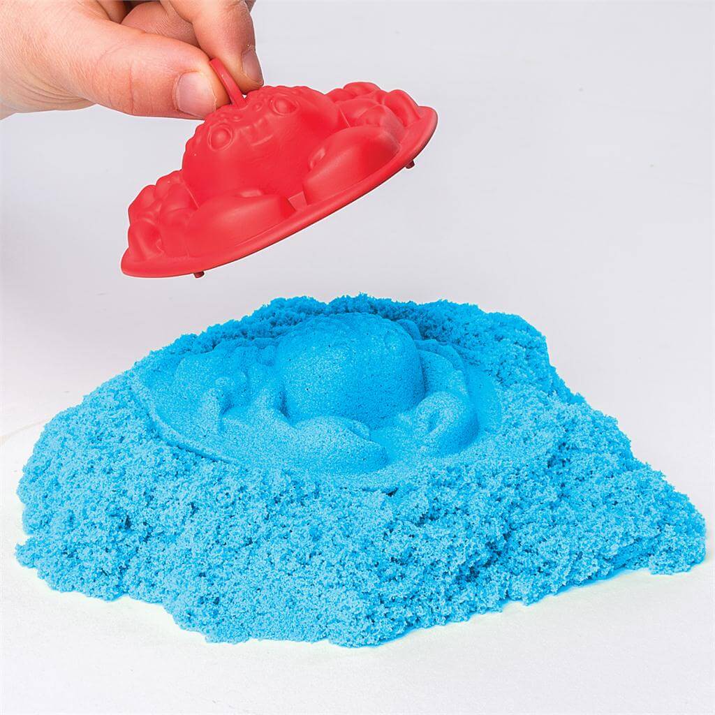 Kinetic Sand 1 Lb Blue Sandbox Playset