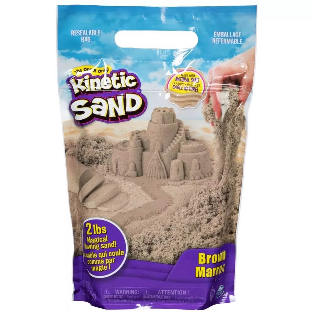 Kinetic Sand 2lb Brown Bag