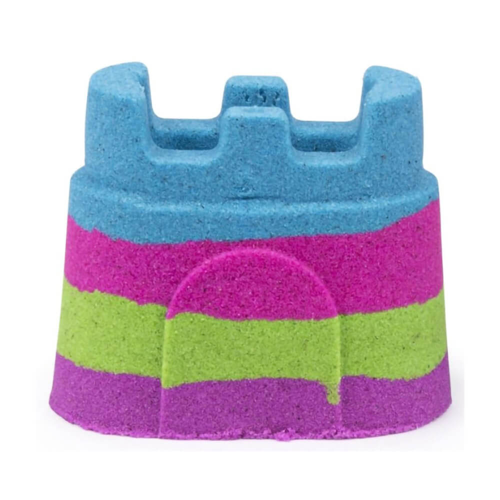 Kinetic Sand 5 oz Ranbow Castle