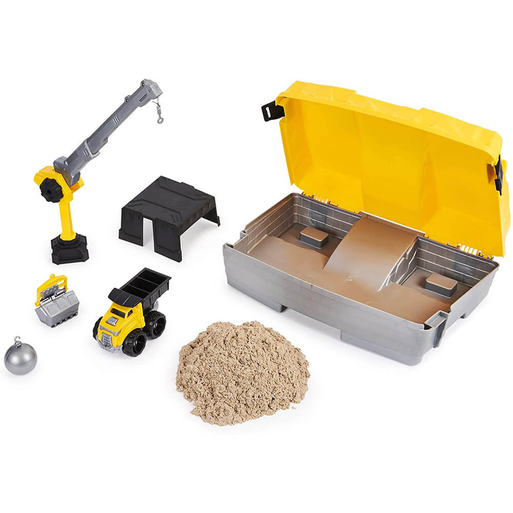 Kinetic Sand Construction Site Folding Sandbox Playset