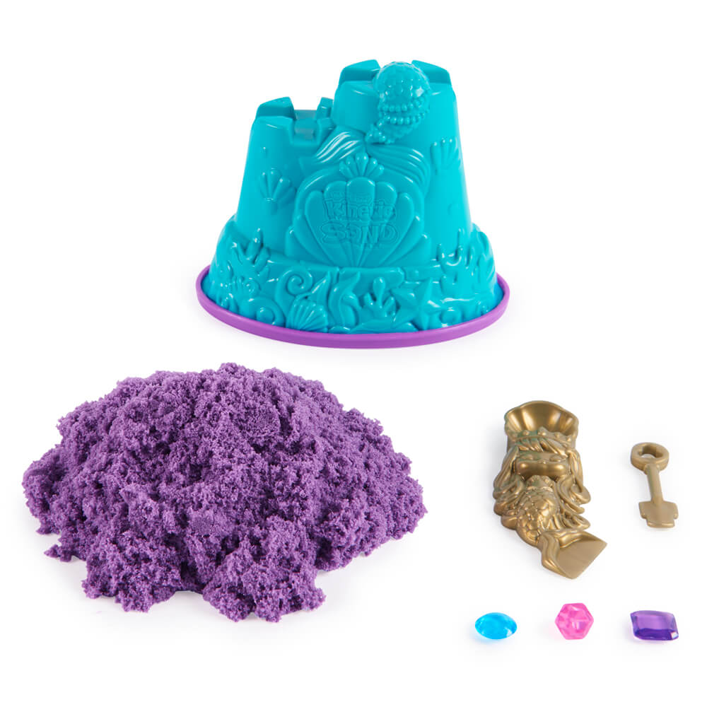 Kinetic Sand Mermaid Treasure Mold and Sand