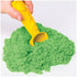 Kinetic Sand Sandbox Set with 1 lb Green