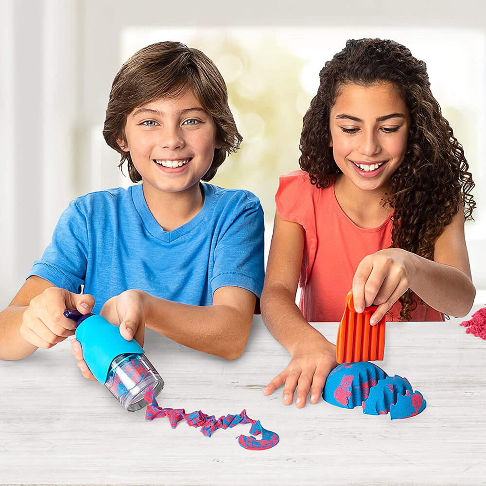 Kinetic Sand Sandisfying Set with Tools and 2 lbs of Kinetic Sand