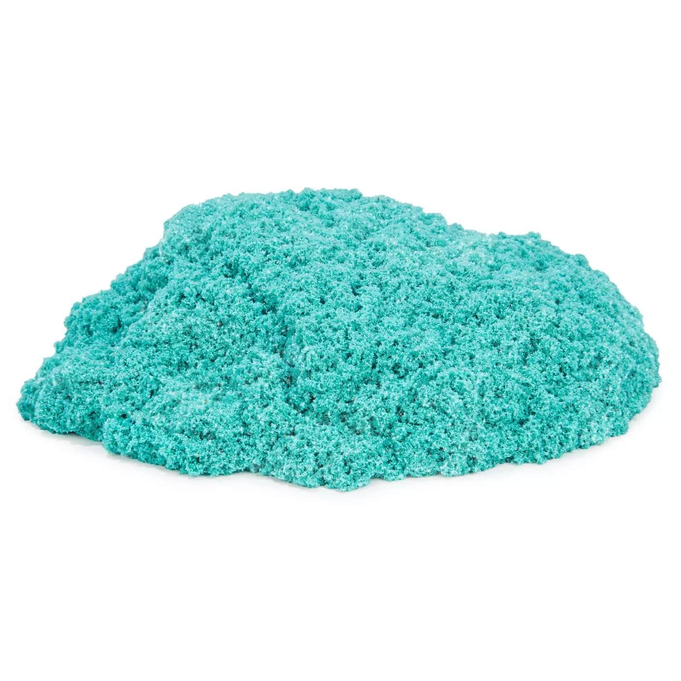 Kinetic Sand Shimmer 2lb Twinkly Teal Resealable Bag