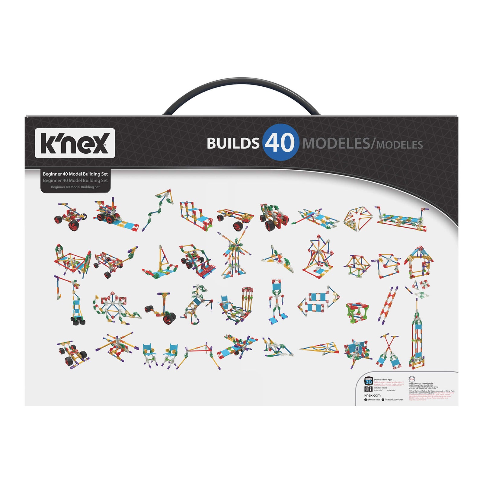 K'NEX Beginner 40 Model Building Set