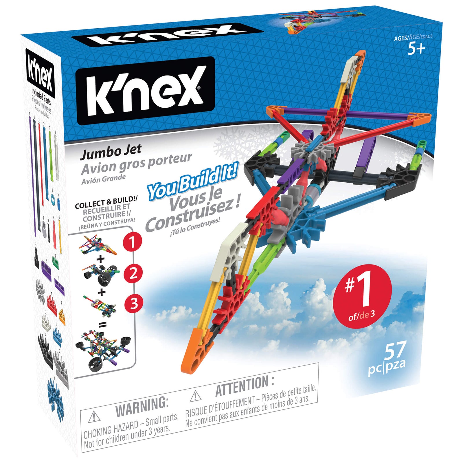 K'NEX Jumbo Jet Building Set