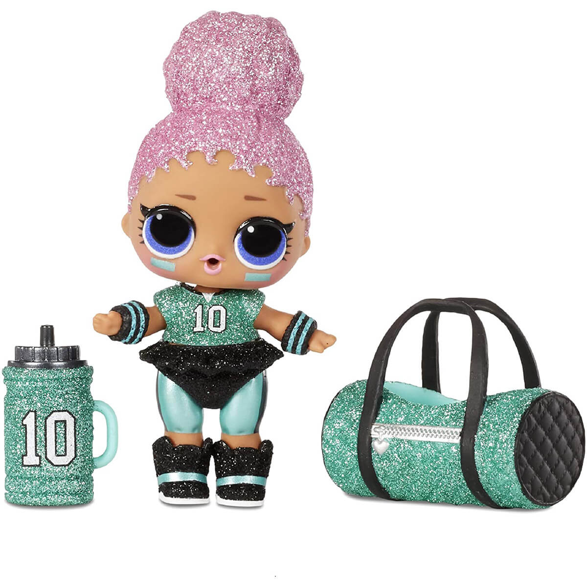 L.O.L. Surprise! All-Star B.B.s Series 3 Soccer Team Sparkly Doll with 8 Surprises