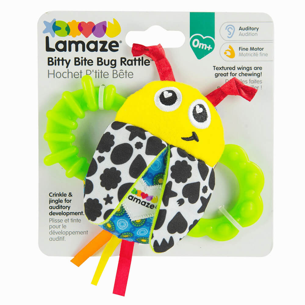 Lamaze Bitty Bite Bug Rattle