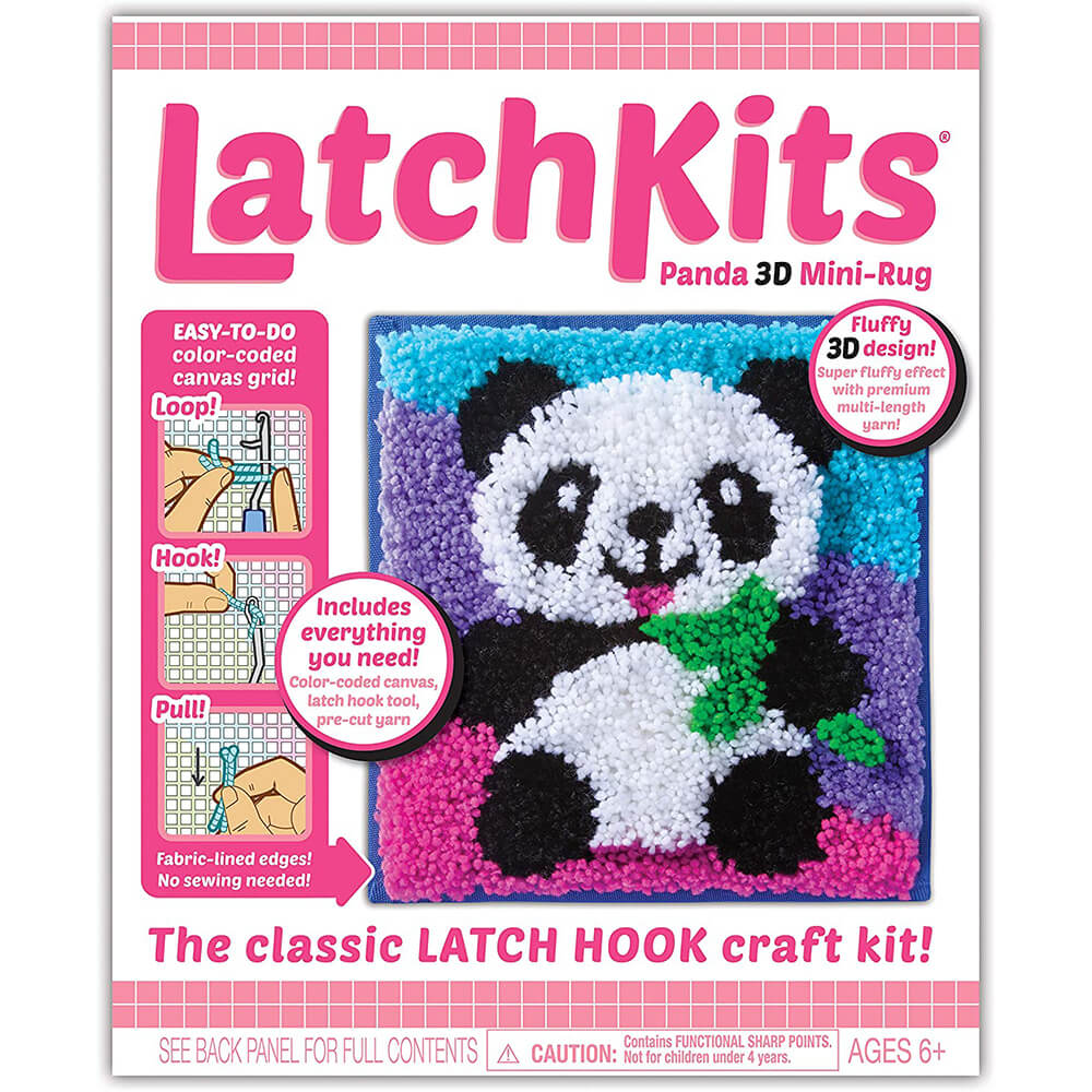 Latchkits 3D Panda Craft Kit