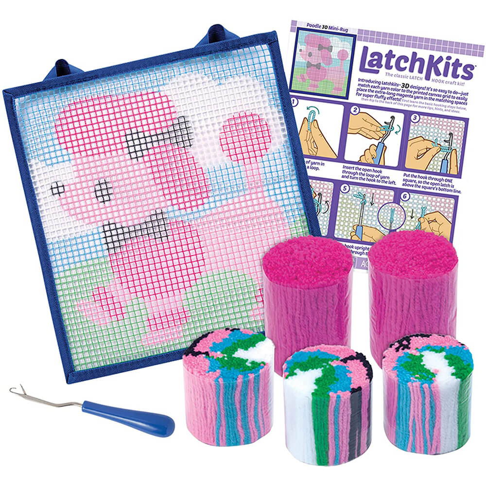 Latchkits 3D Poodle Craft Kit