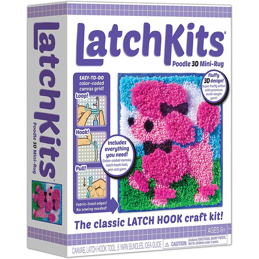 Latchkits 3D Poodle Craft Kit