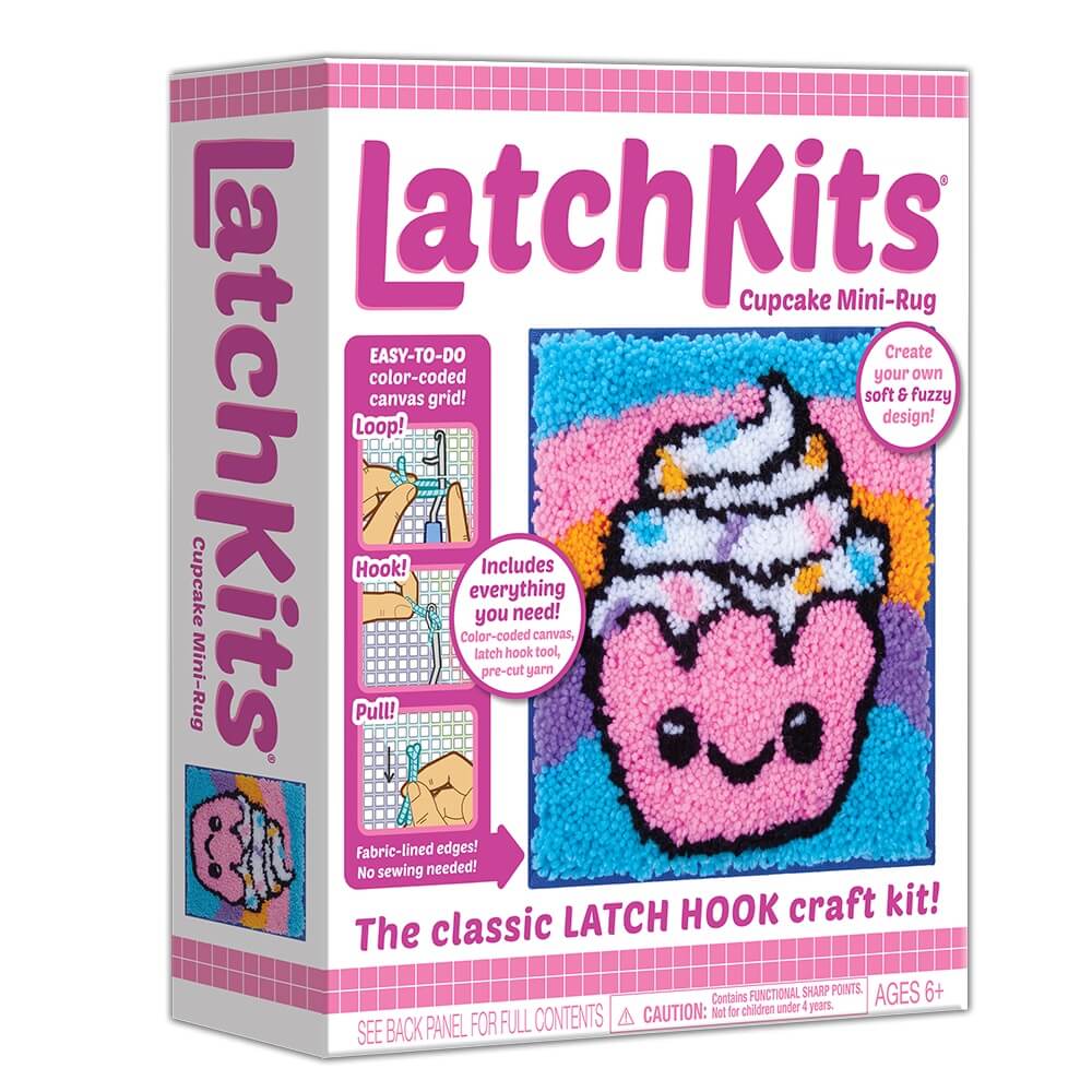 Latchkits Cupcake Yarn Craft Kit