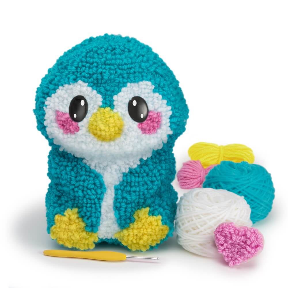 Latchkits Yarnimals Penguin Yarn Craft Kit