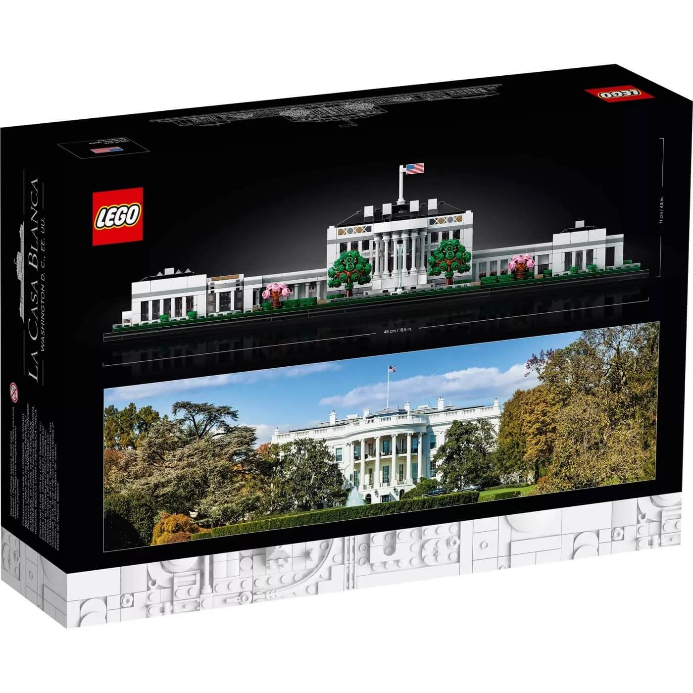 LEGO Architecture The White House 1483 Piece Building Set (21054)