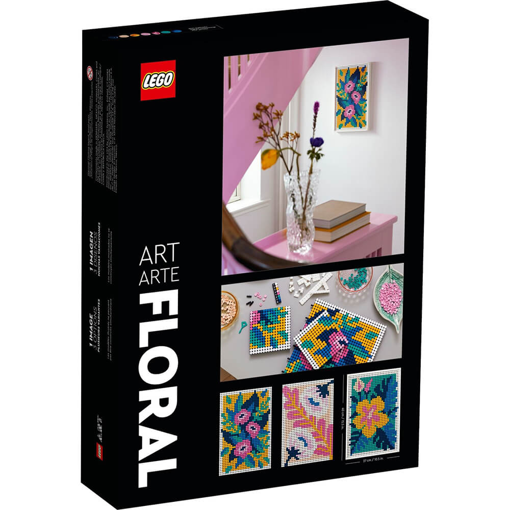 LEGO® Art Floral Art 31207 Building Kit (2,870 Pieces)