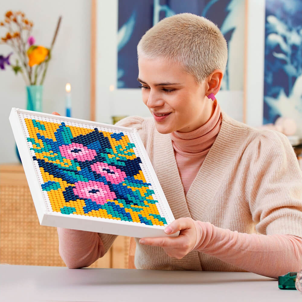 LEGO® Art Floral Art 31207 Building Kit (2,870 Pieces)