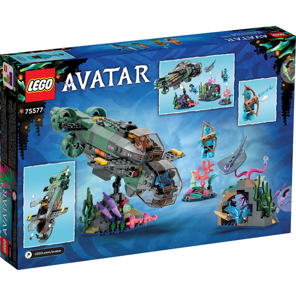 LEGO® Avatar Mako Submarine 553 Piece Building Kit (75577)