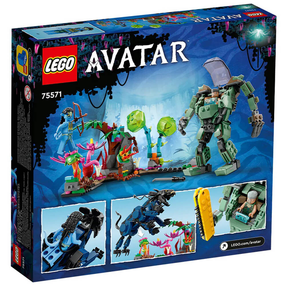 LEGO® Avatar Neytiri & Thanator vs. AMP Suit Quaritch 560 Piece Building Kit (75571)