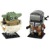 LEGO BrickHeadz Star Wars The Mandalorian & The Child 295 Piece Building Kit (75317)