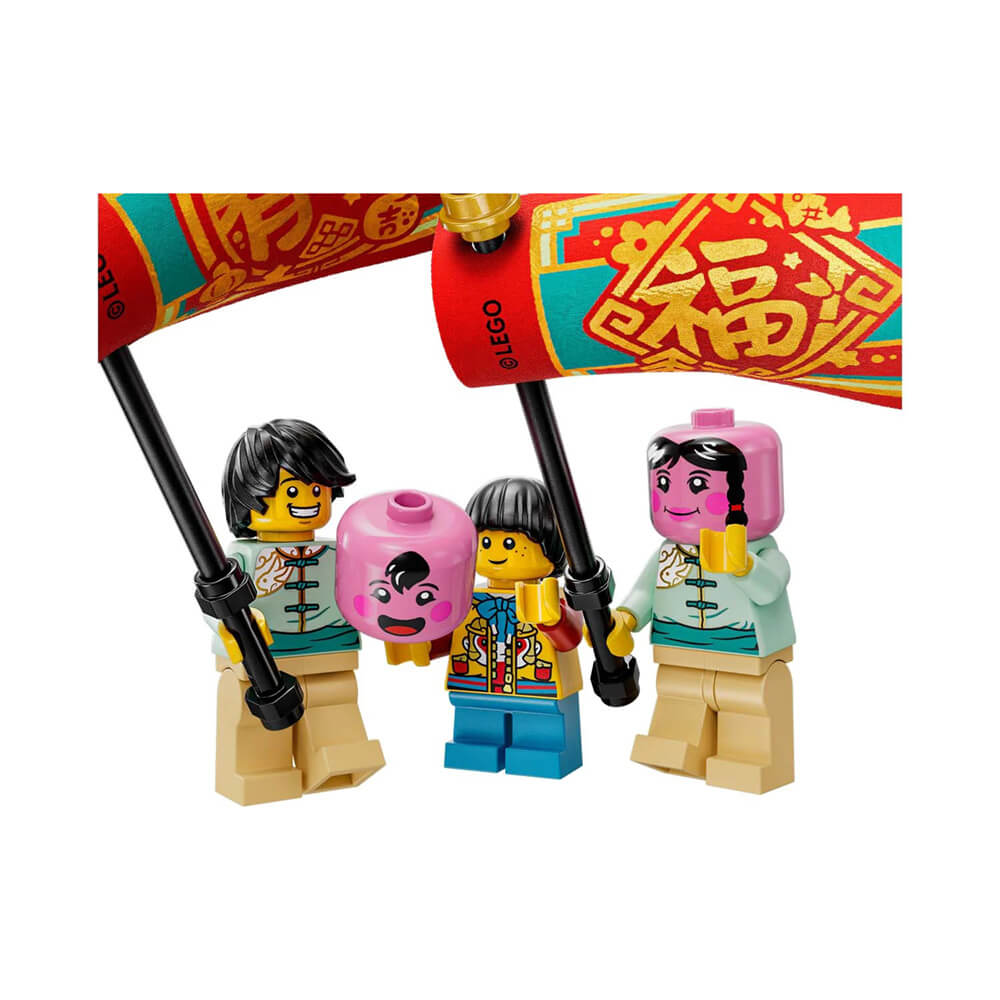 LEGO® Chinese Festivals Lunar New Year Parade 1653 Piece Building Kit (80111)