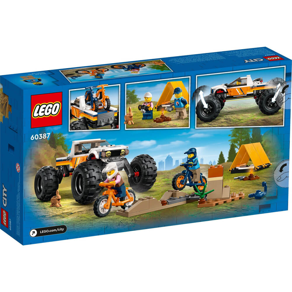 LEGO® City 4x4 Off-Roader Adventures 252 Piece Building Kit (60387)