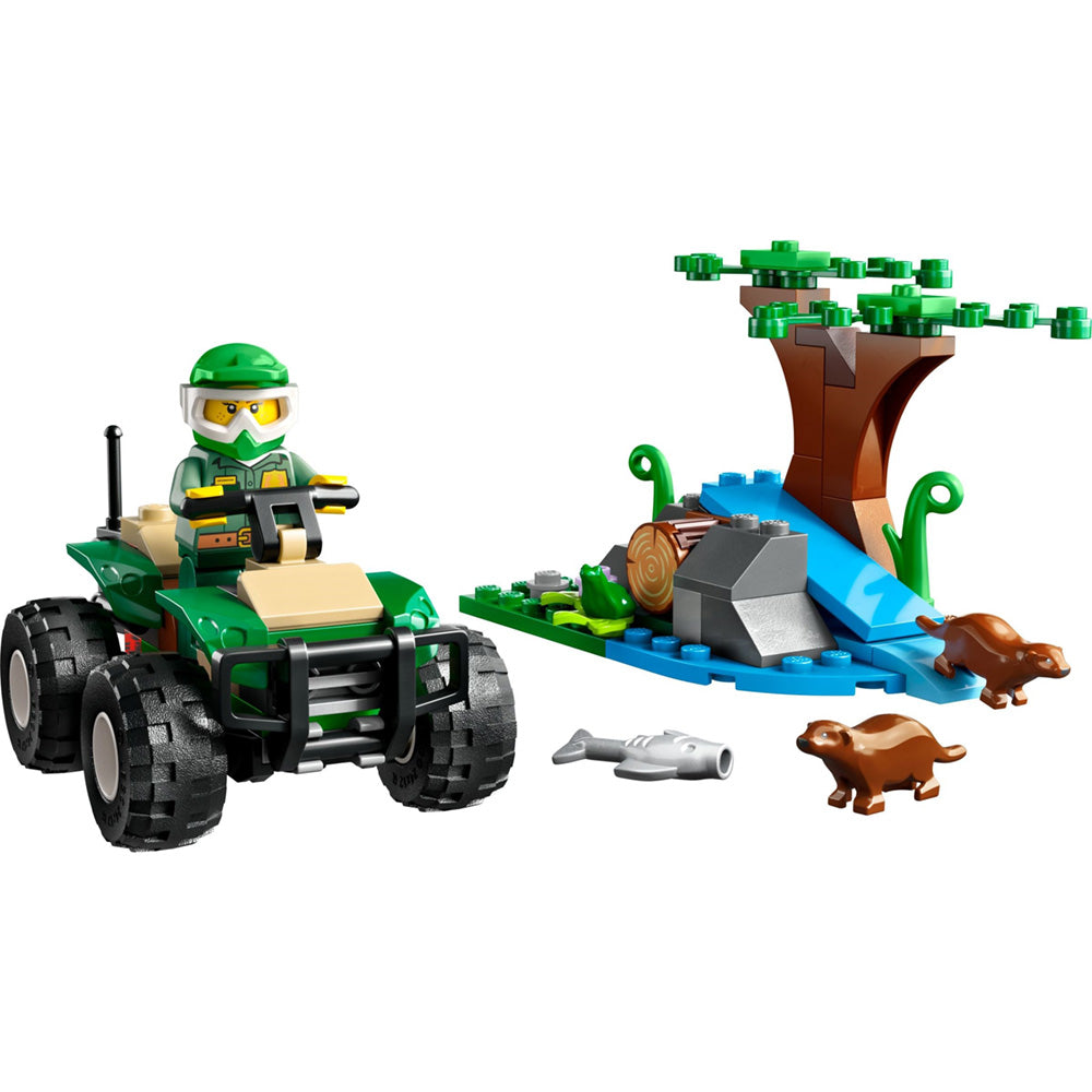 LEGO® City ATV and Otter Habitat 90 Piece Building Kit (60394)