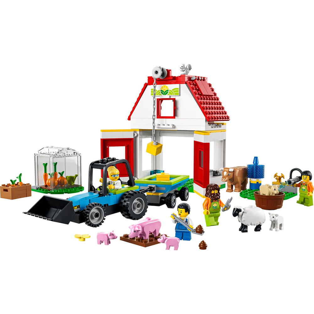 LEGO® City Barn & Farm Animals 60346 Building Kit (230 Pieces)