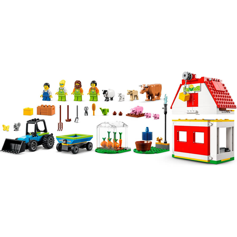 LEGO® City Barn & Farm Animals 60346 Building Kit (230 Pieces)