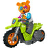 LEGO® City Bear Stunt Bike 10 Piece Building Kit (60356)