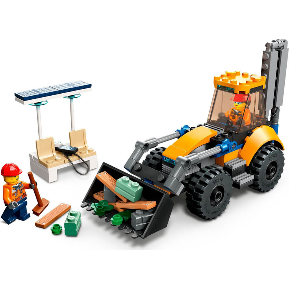 LEGO® City Construction Digger 148 Piece Building Kit (60385)