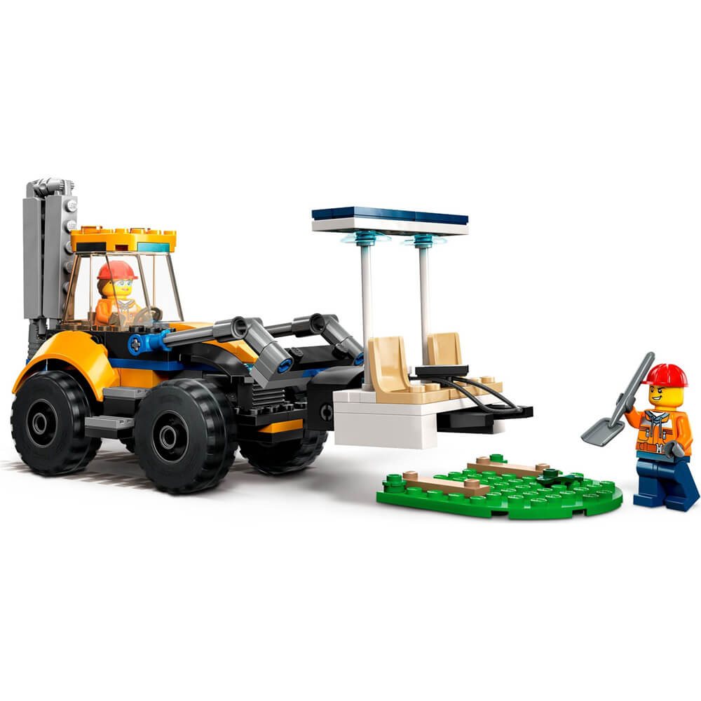 LEGO® City Construction Digger 148 Piece Building Kit (60385)