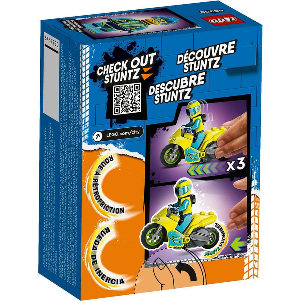 LEGO® City Cyber Stunt Bike 13 Piece Building Kit (60358)