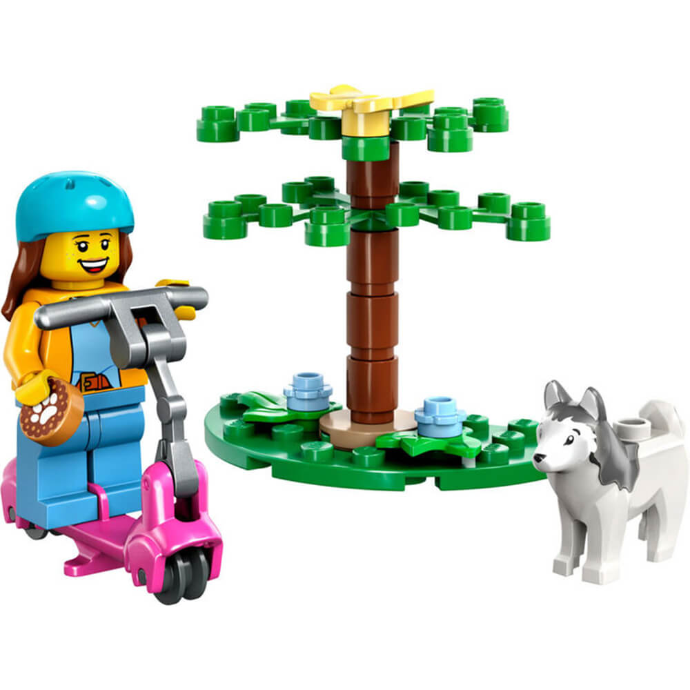 LEGO® City Dog Park and Scooter 24 Piece Building Kit (30639)