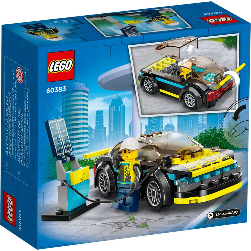 LEGO® City Electric Sports Car 95 Piece Building Kit (60383)