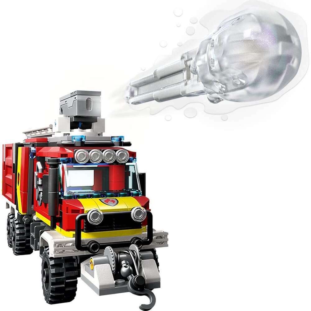 LEGO® City Fire Command Truck 502 Piece Building Kit (60374)