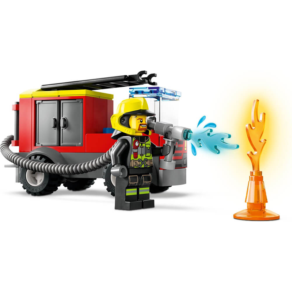 LEGO® City Fire Station and Fire Truck 153 Piece Building Kit (60375)