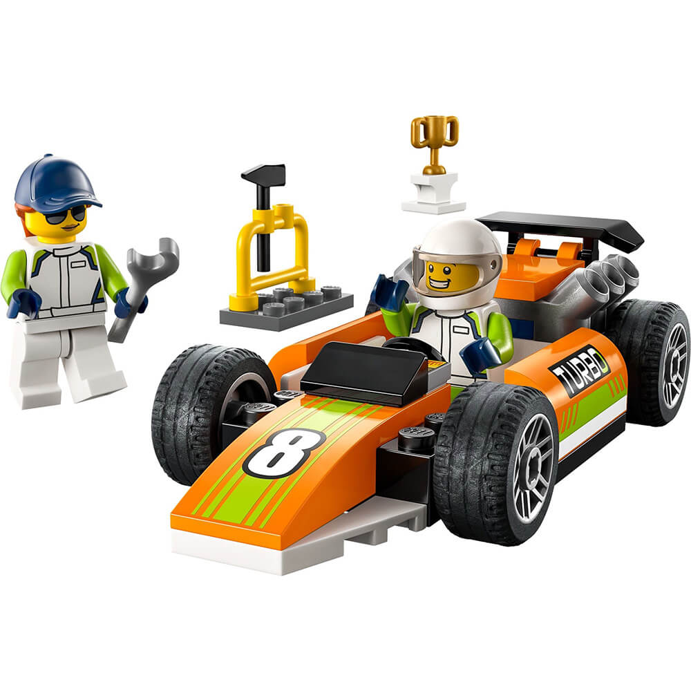 LEGO City Great Vehicles Race Car 46 Piece Building Set (60322)