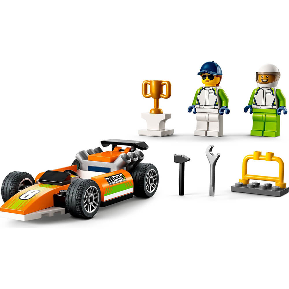 LEGO City Great Vehicles Race Car 46 Piece Building Set (60322)