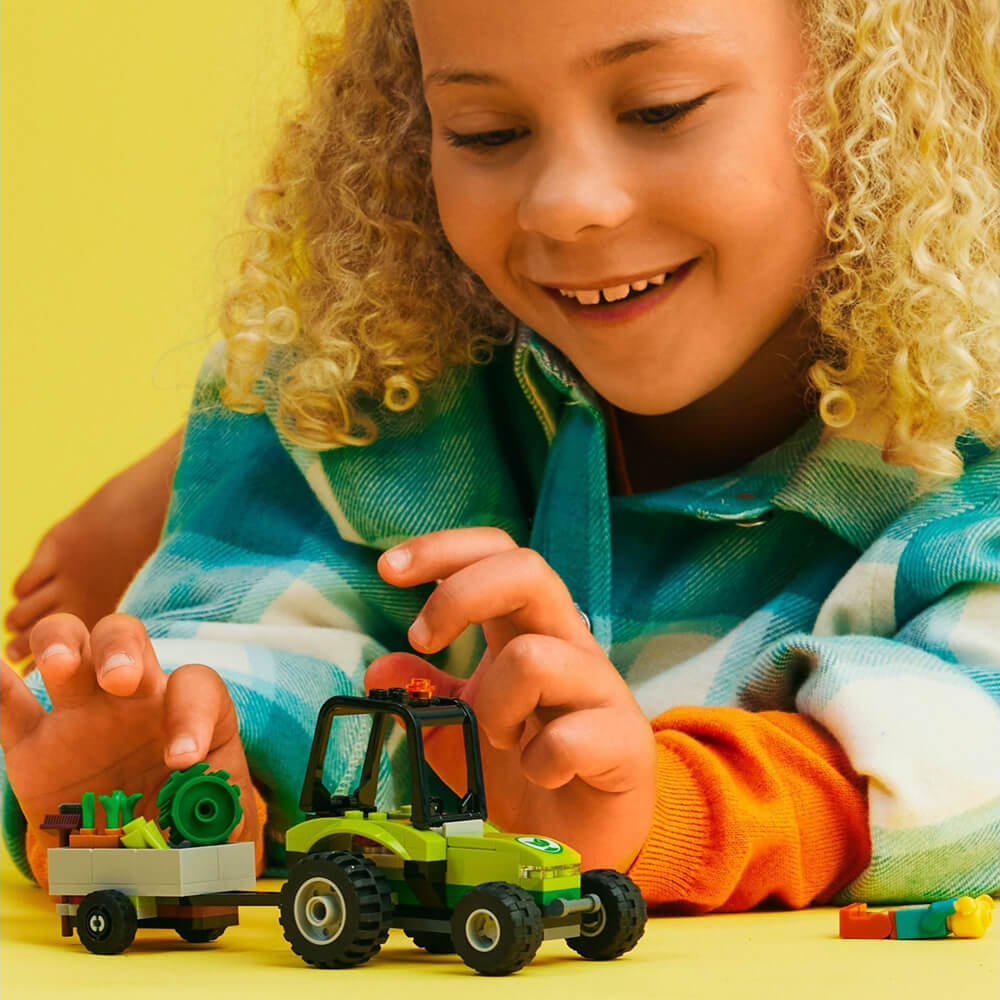 LEGO® City Park Tractor 86 Piece Building Kit (60390)