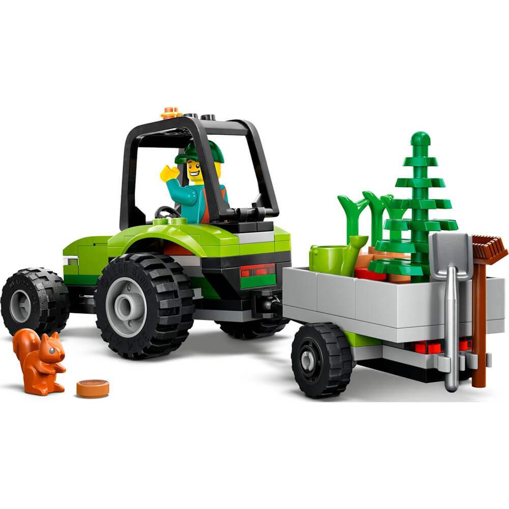 LEGO® City Park Tractor 86 Piece Building Kit (60390)