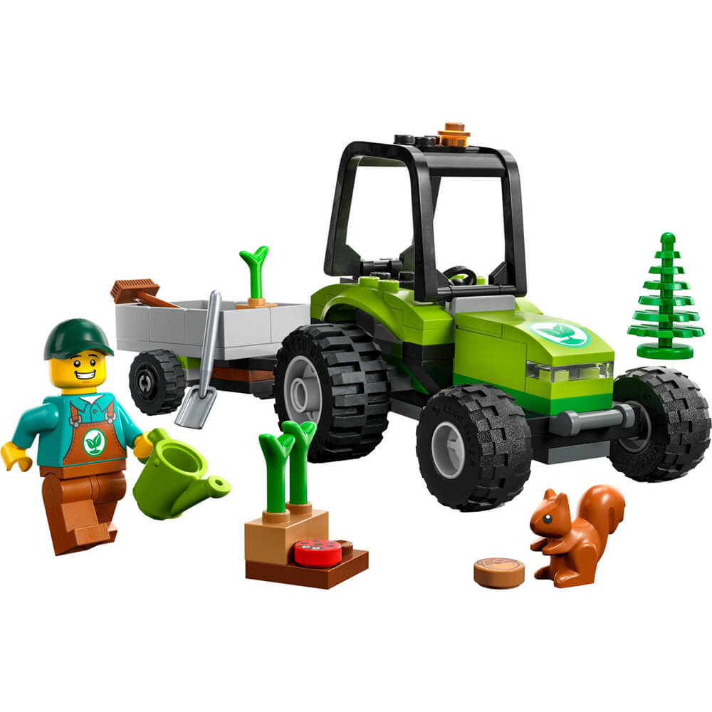 LEGO® City Park Tractor 86 Piece Building Kit (60390)