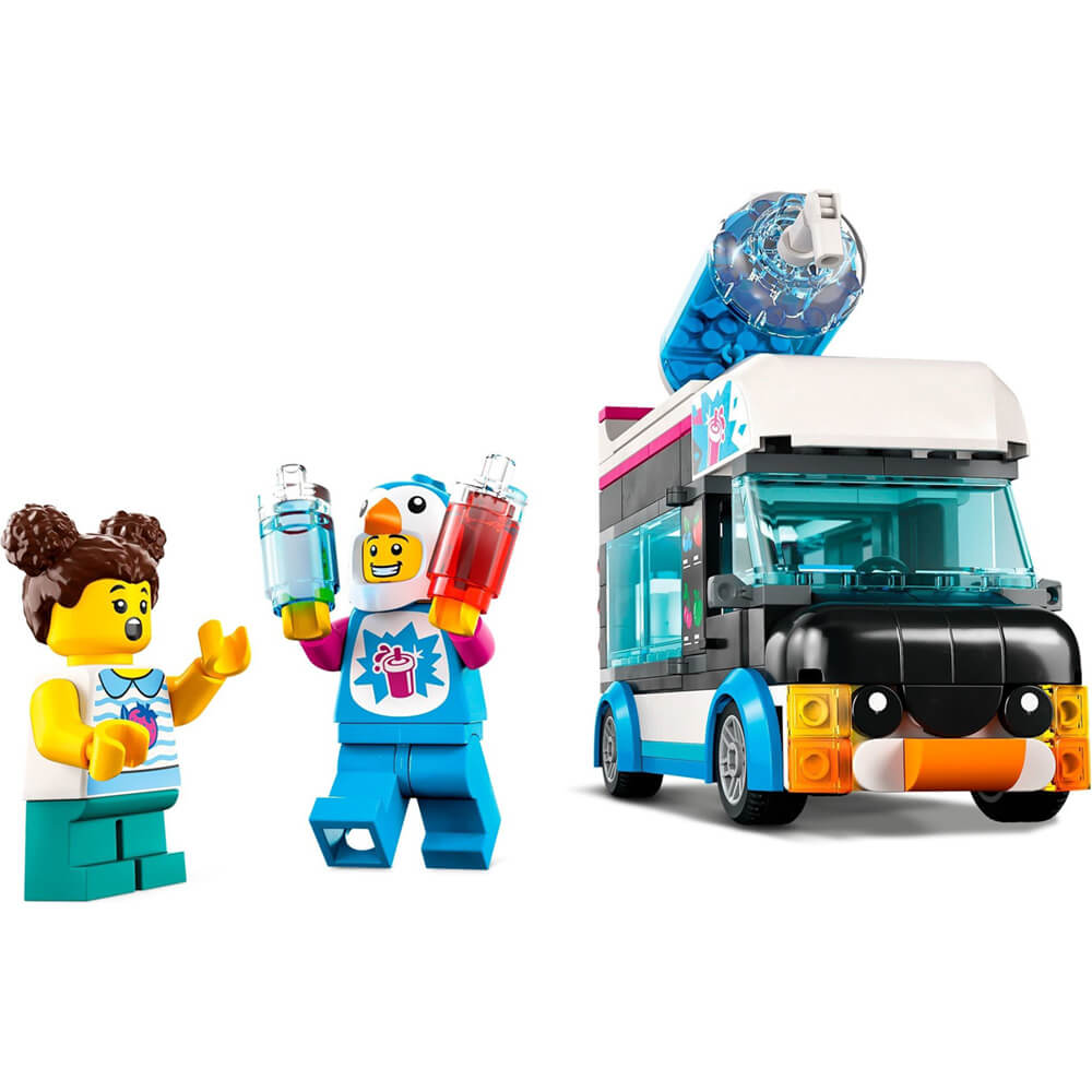 LEGO® City Penguin Slushy Van 194 Piece Building Kit (60384)