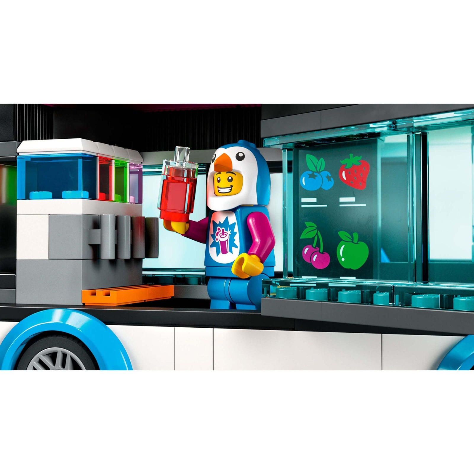 LEGO® City Penguin Slushy Van 194 Piece Building Kit (60384)