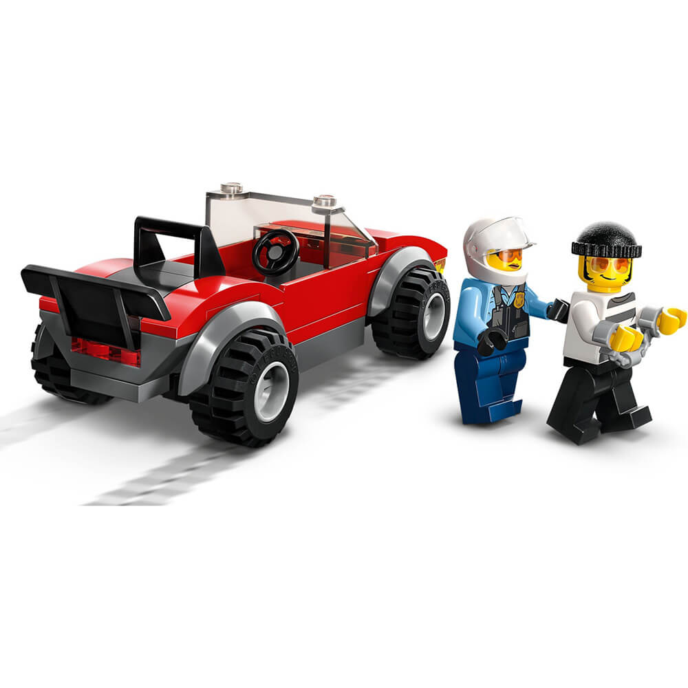 LEGO® City Police Bike Car Chase 59 Piece Building Kit (60392)