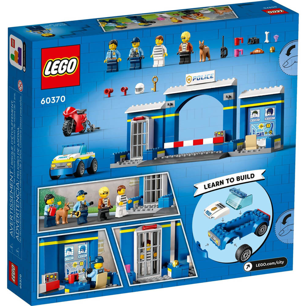 LEGO® City Police Station Chase 172 Piece Building Kit (60370)