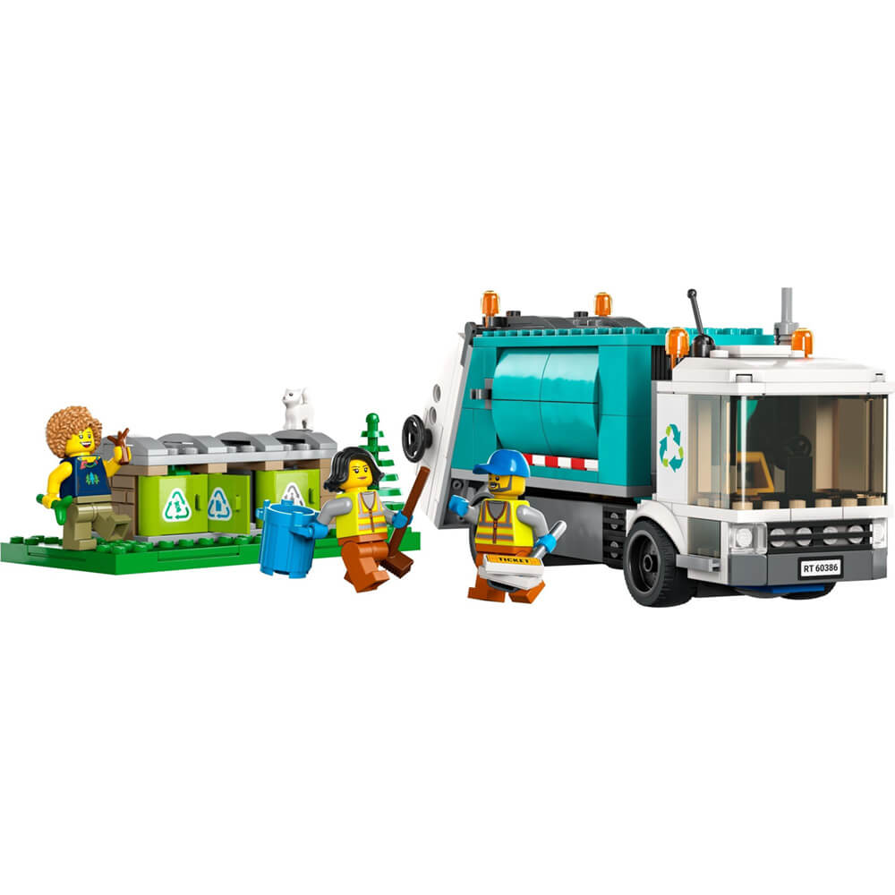 LEGO® City Recycling Truck 261 Piece Building Kit (60386)