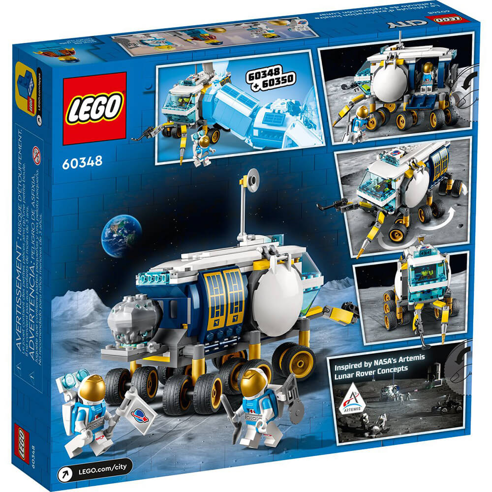 LEGO City Space Lunar Roving Vehicle 275 Piece Building Set (60348)