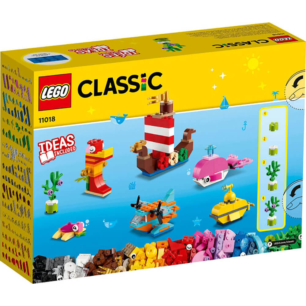 LEGO Classic Creative Ocean Fun 333 Piece Building Set (11018)