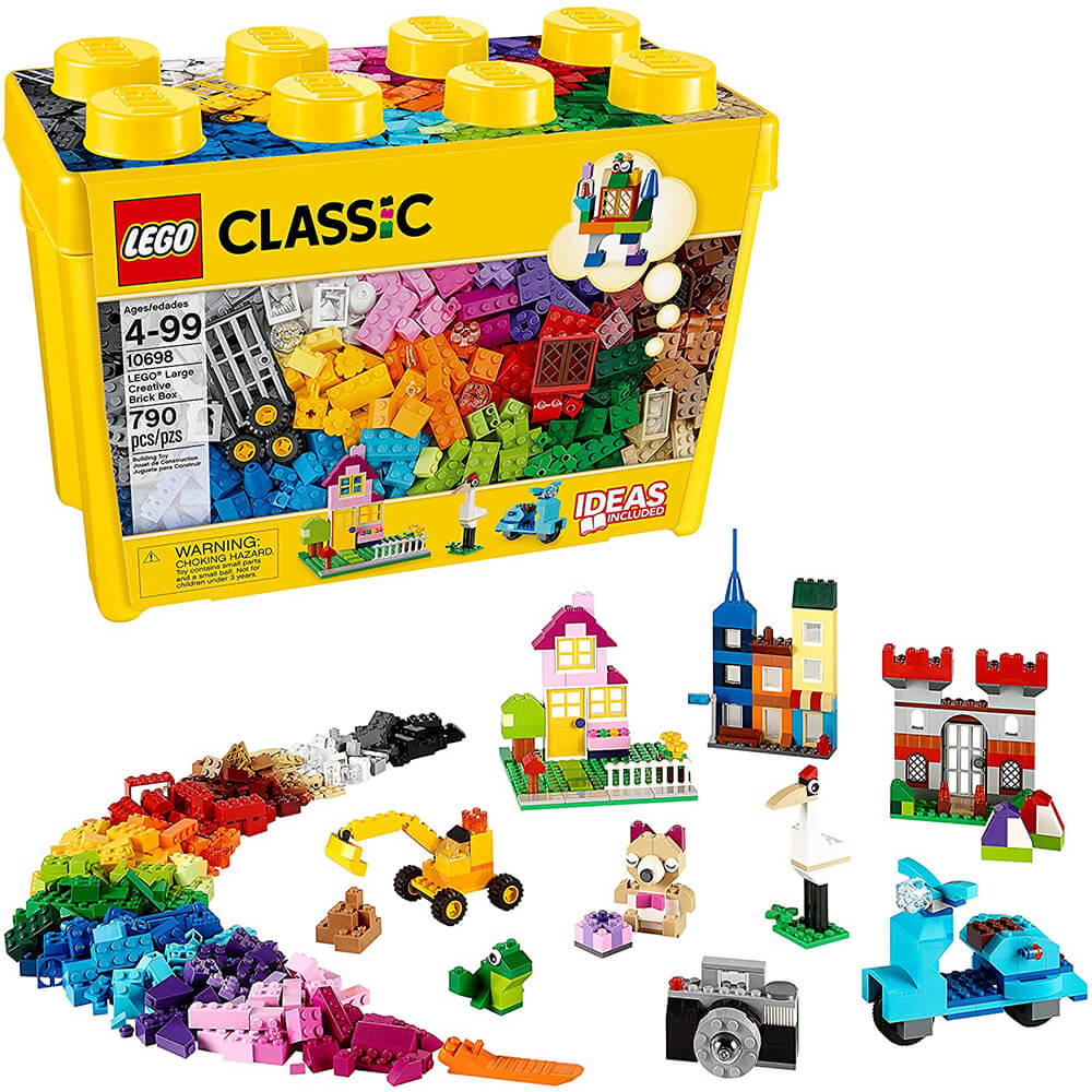 LEGO Classic Large Creative Brick Box 790 Piece Building Set (10698)