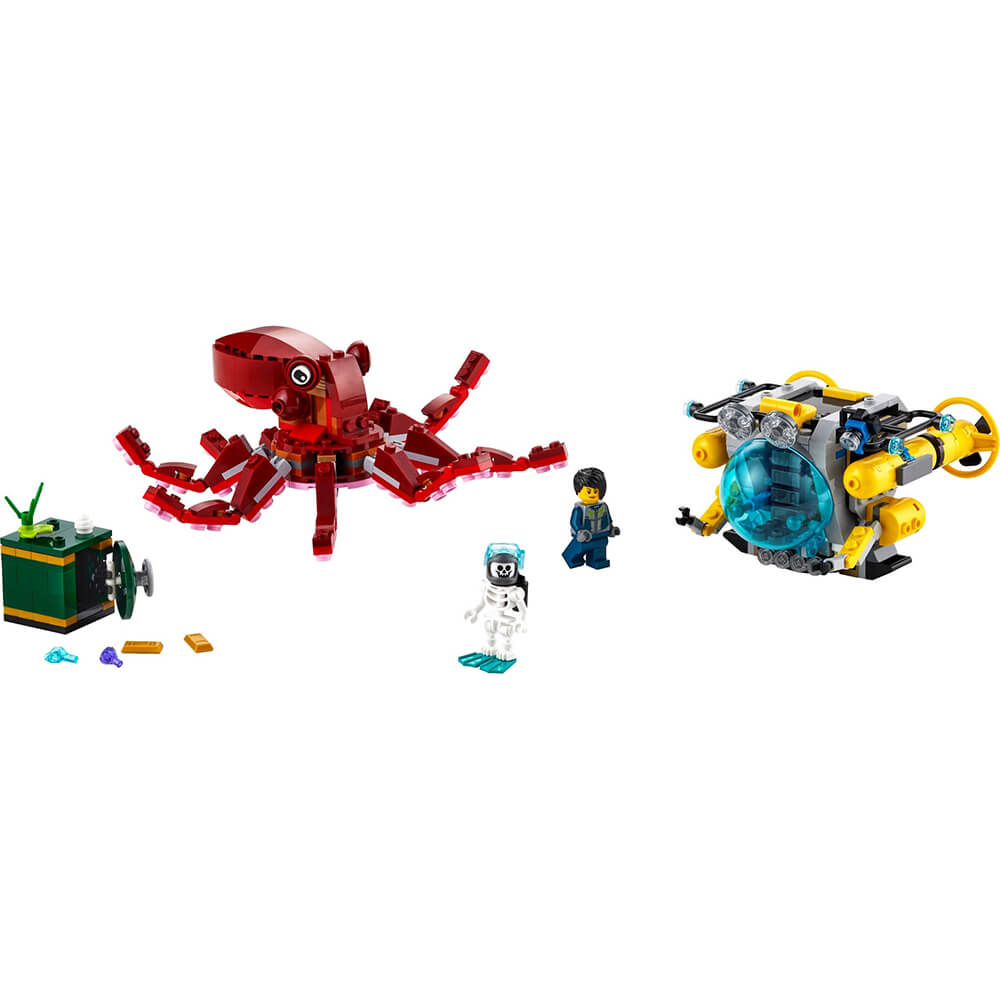 LEGO® Creator 3in1 Sunken Treasure Mission 31130 Building Kit (522 Pieces)